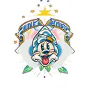 minnie tattoo design idea