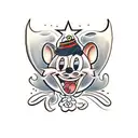 minnie tattoo design idea