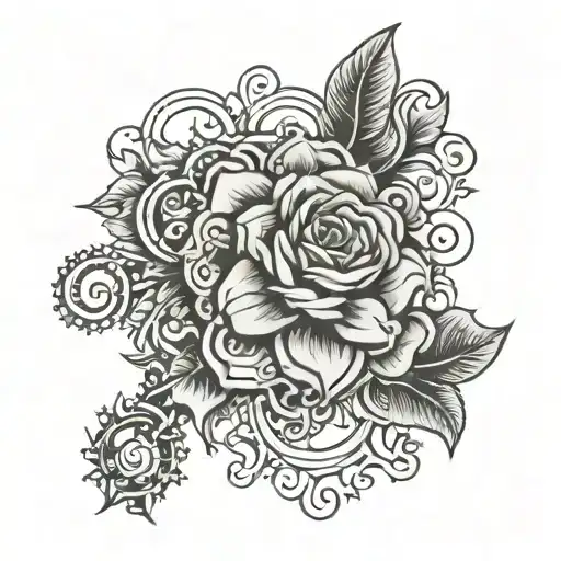 ankle bracelet tattoo made tattoo design idea