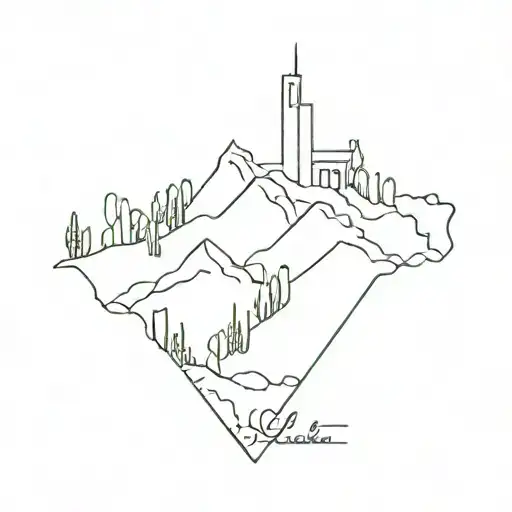 belgium and lebanon tattoo design idea