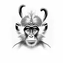 Monkey King tattoo design idea