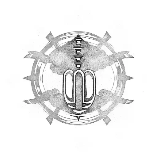 ogham tattoo design idea