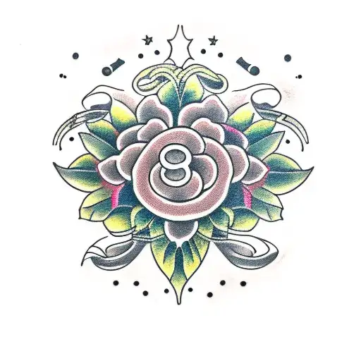 passionflower tattoo design idea