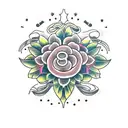 passionflower tattoo design idea