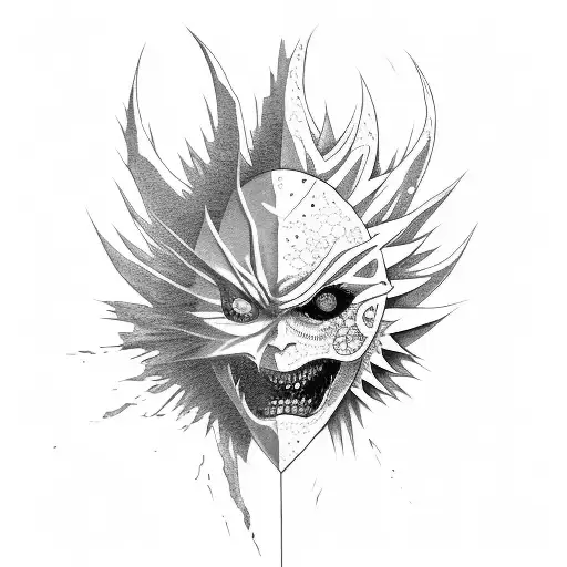 tokyo ghoul tattoo design idea
