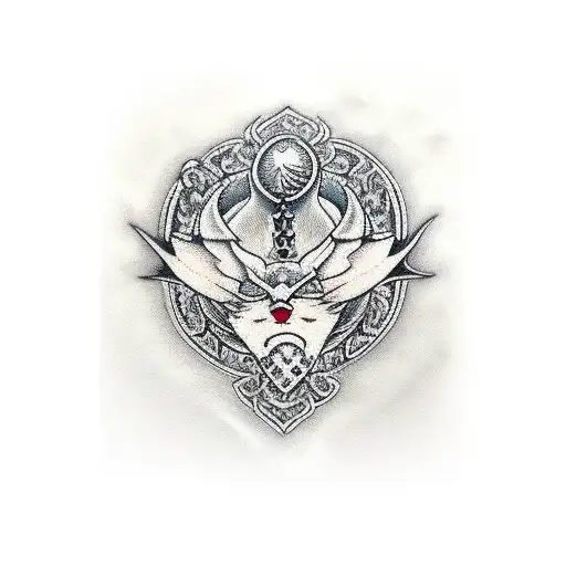 anklet with toki patch buffy swizzy misty tattoo design idea