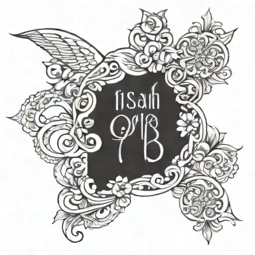 Isaiah 6:8 Bible verse tattoo design idea