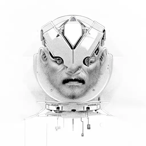  the effect of technology to the future of humanity   tattoo design idea