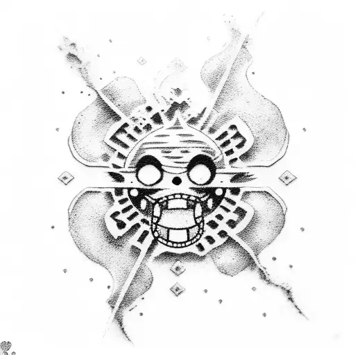 one piece gear 5 tattoo design idea