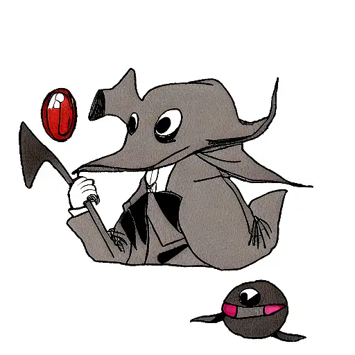 Plague doctor Mario tattoo design idea