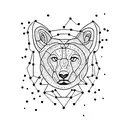 ursa minor ursa major constellations tattoo design idea