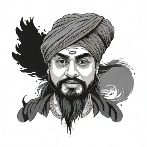 sidhu moosewala tattoo design idea