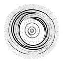 dark spiral tattoo design idea