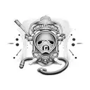 firefighter, nurse, exercise science expert. tattoo design idea