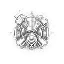 firefighter, nurse, exercise science expert. tattoo design idea