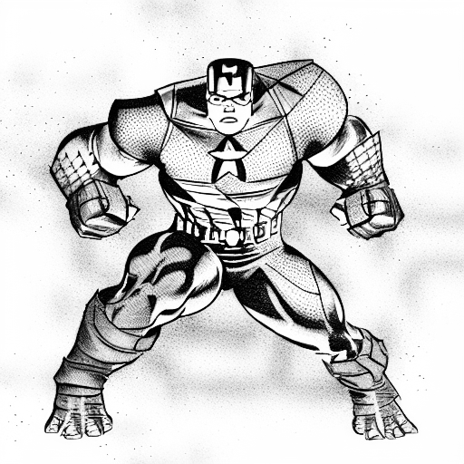 captain America, iron man, hulk, black widow, Thor, Hawkeye tattoo design idea