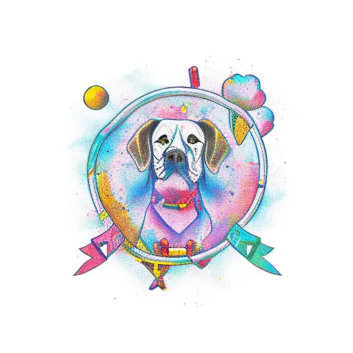 lucky  tattoo design idea