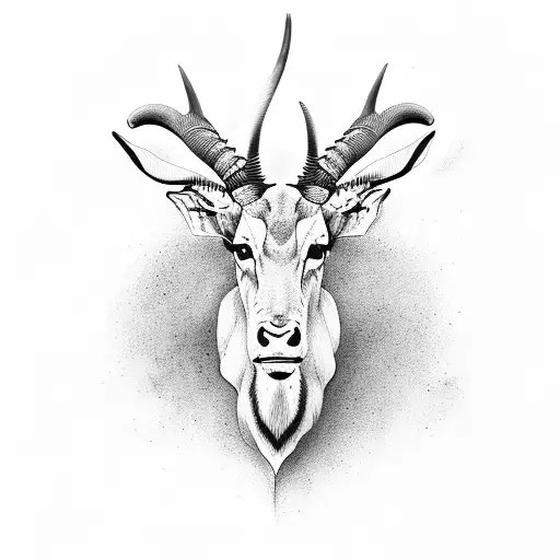 eland tattoo design idea
