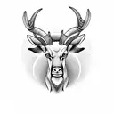 eland tattoo design idea