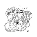 small love presenting tatoo  tattoo design idea