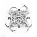 Infinity Symbol tattoo design idea