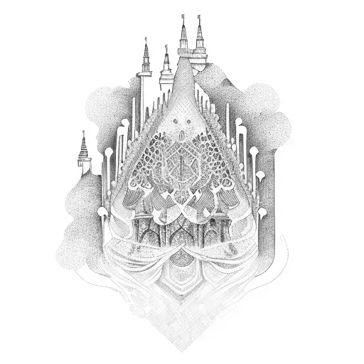 La Alhambra tattoo design idea