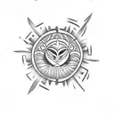 indian tattoo design idea