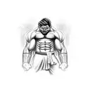 Parshuram  tattoo design idea
