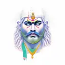 Parshuram  tattoo design idea