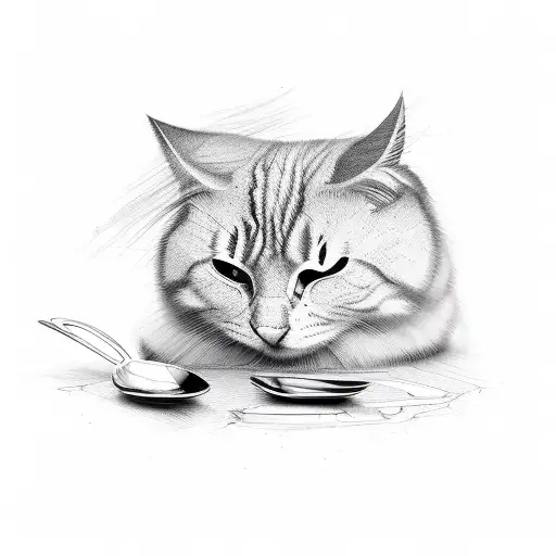 spoons spoons  tattoo design idea