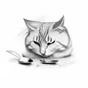 spoons spoons  tattoo design idea