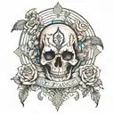 Defiance Major/Minor tattoo design idea
