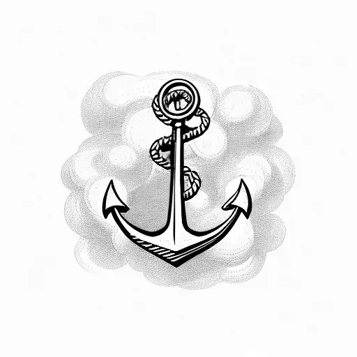 Anchor Tattoo SVG Cut file by Creative Fabrica Crafts · Creative Fabrica