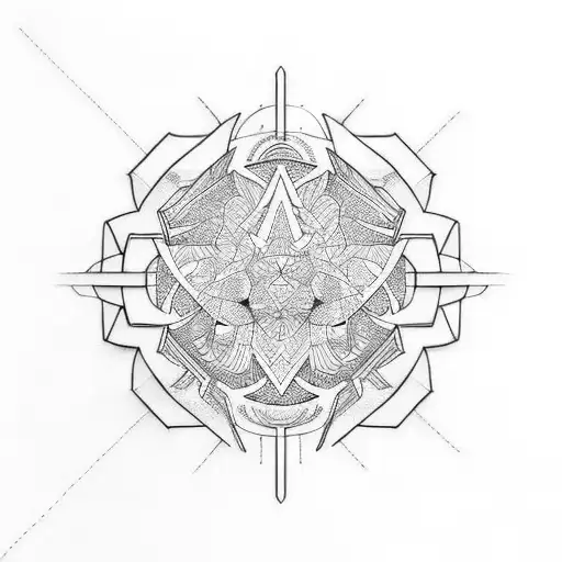 3D tattoo design idea
