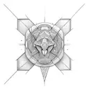 3D tattoo design idea