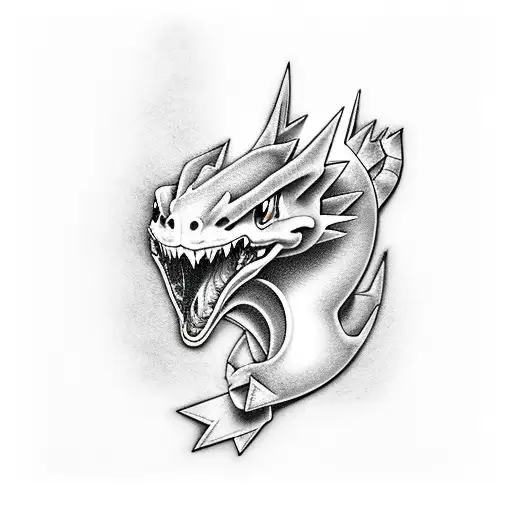 charizard tattoo design idea