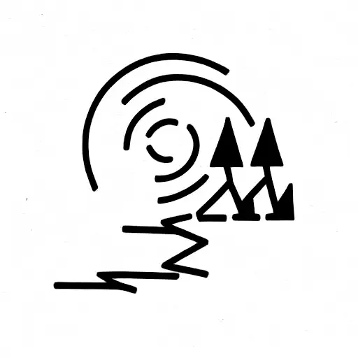 big brother and young sister  tattoo design idea