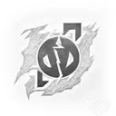 akatsuki logo from naruto shipped rn  infront of mountain tattoo design idea