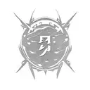 akatsuki logo from naruto shipped rn  infront of mountain tattoo design idea