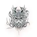 smoke tattoo tattoo design idea