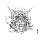 smoke tattoo tattoo design idea