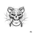 tim burton  tattoo design idea