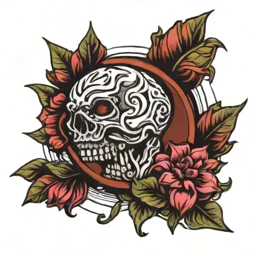 manos tattoo design idea
