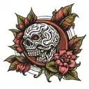 manos tattoo design idea