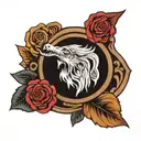 manos tattoo design idea