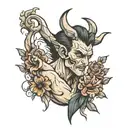 manos tattoo design idea