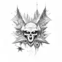 arcangel michael tattoo design idea