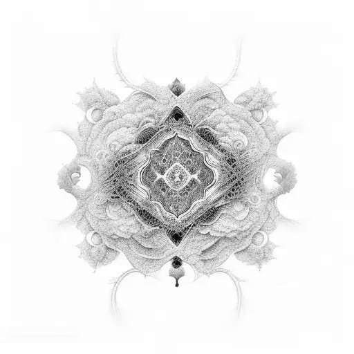 Incorporate the Mandelbrot set into a tattoo design tattoo design idea