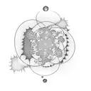 Incorporate the Mandelbrot set into a tattoo design tattoo design idea