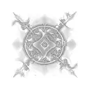 Incorporate the Mandelbrot set into a tattoo design tattoo design idea